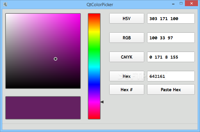 QtColorPicker