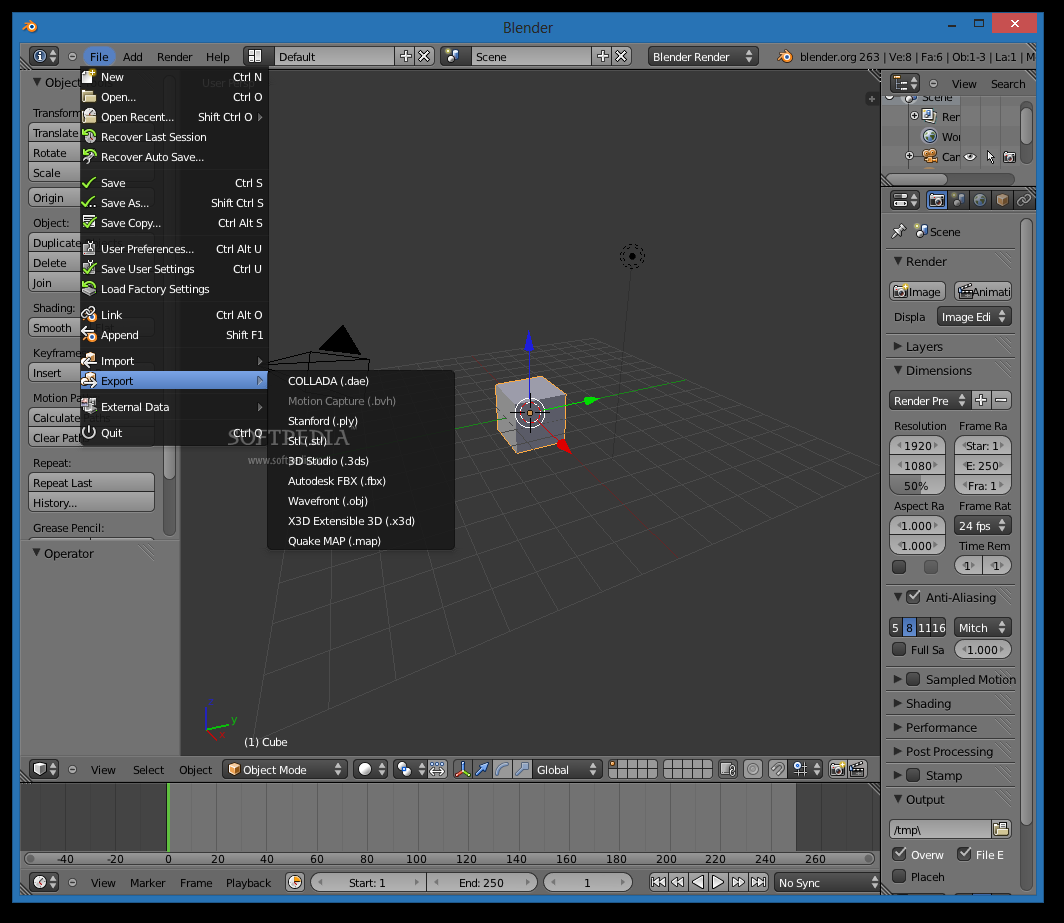 Quake Map Exporter for Blender 3D