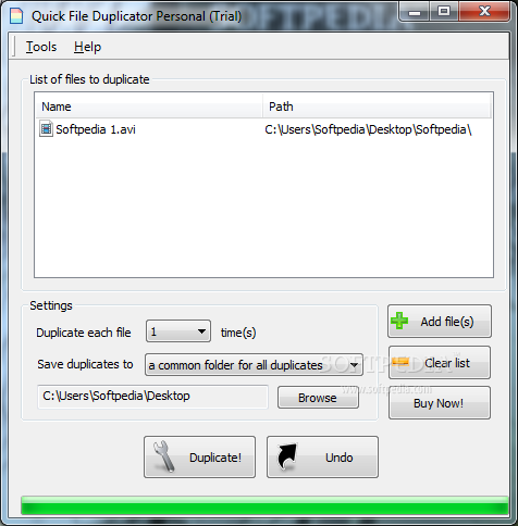 Quick File Duplicator