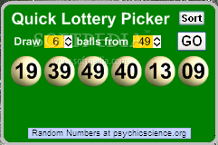 Quick Lottery Picker