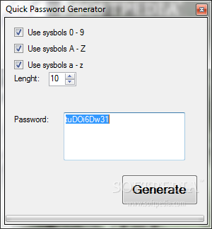 Quick Password Generator