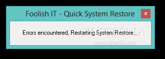 Quick System Restore