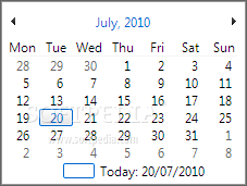 QuickMonth Calendar