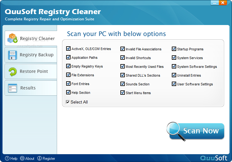 QuuSoft Registry Cleaner