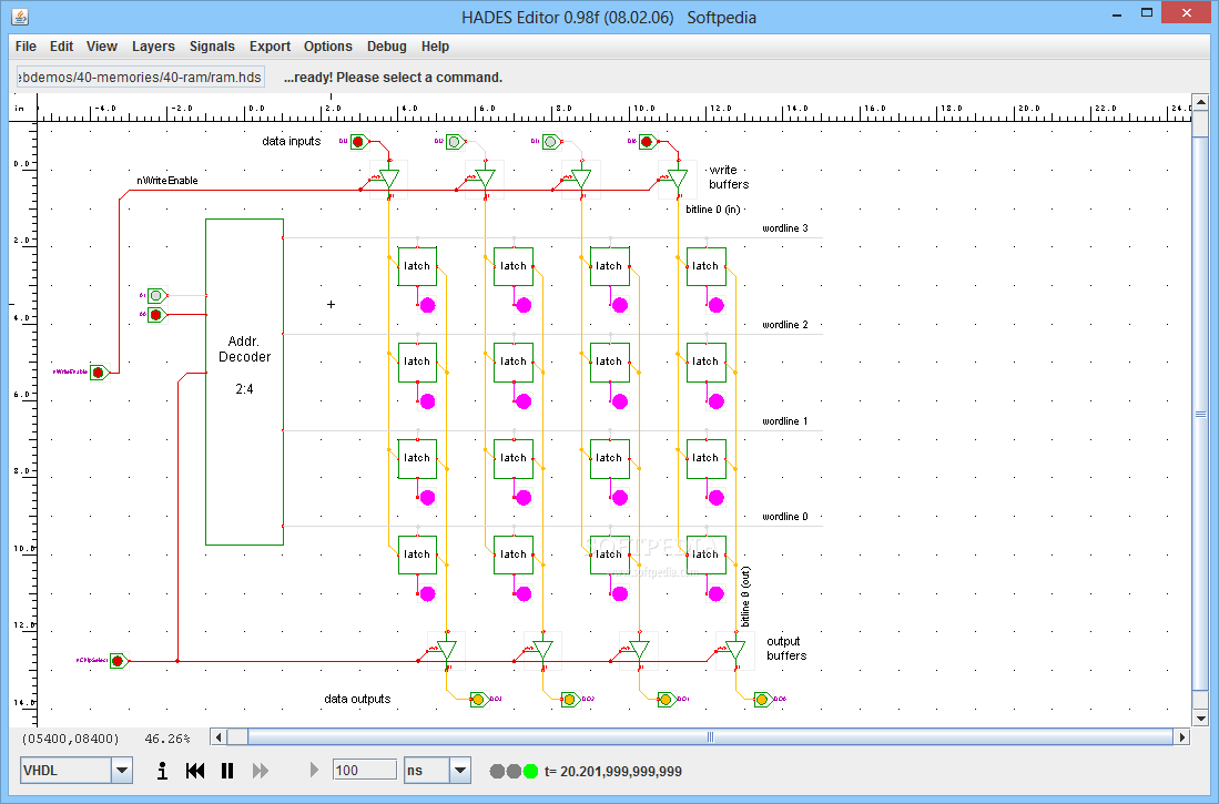 RAM structure