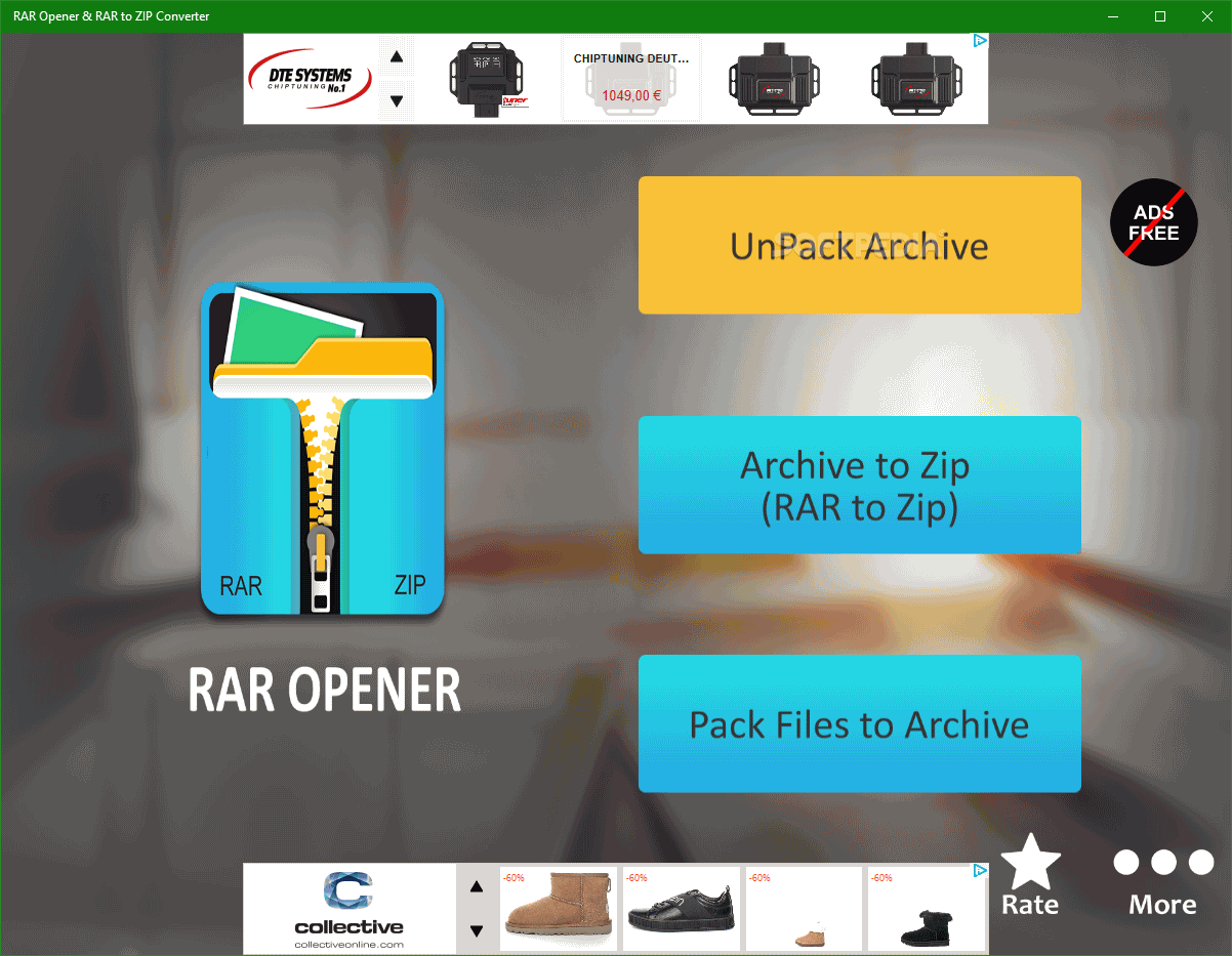 RAR Opener & RAR to ZIP Converter