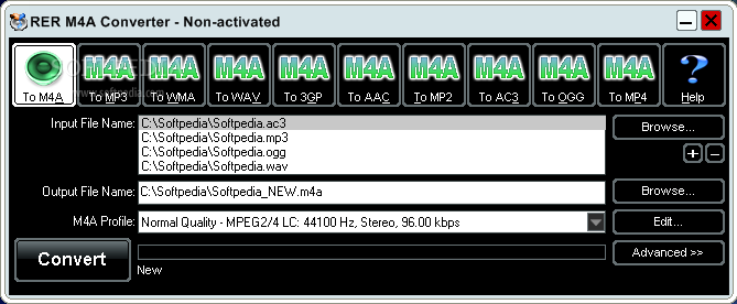 RER M4A Converter