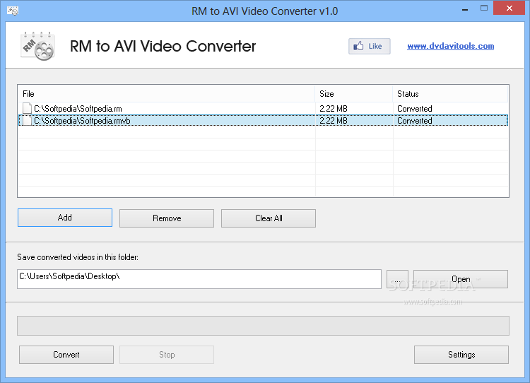 RM to AVI Video Converter