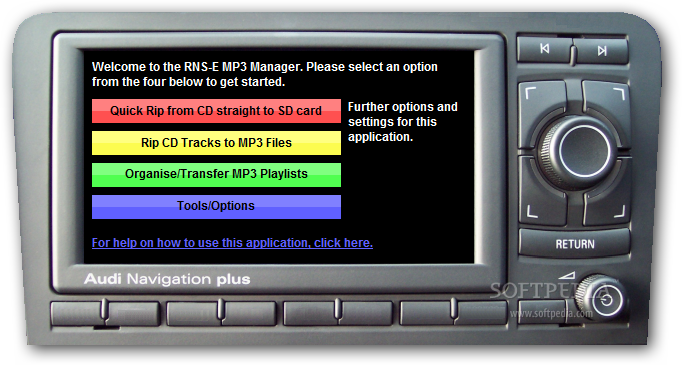 RNS-E MP3 Manager