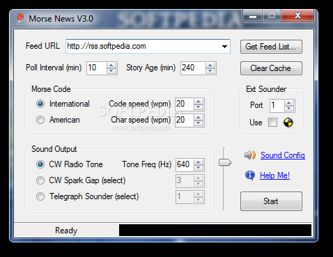 Morse Code Tools (formerly RSS to Morse)