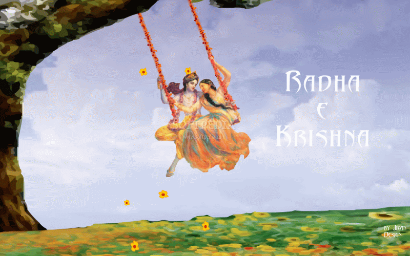 Radha-Krishna Screensaver