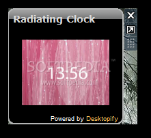 Radiating Clock