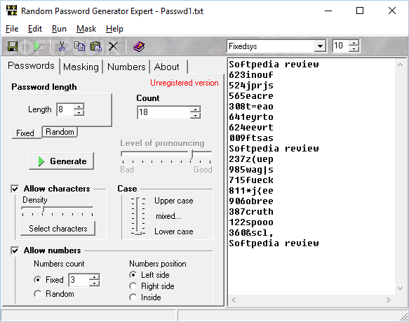 Random Password Generator Expert