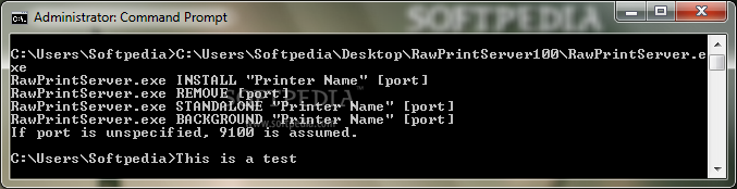 Raw Print Server