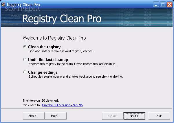 Registry Clean Pro
