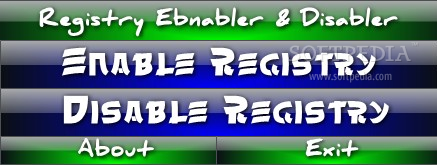 Registry Enabler & Disabler