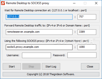 Remote Desktop to SOCKS5 (RDtoS5)