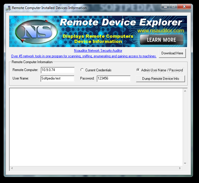 Remote Device Explorer