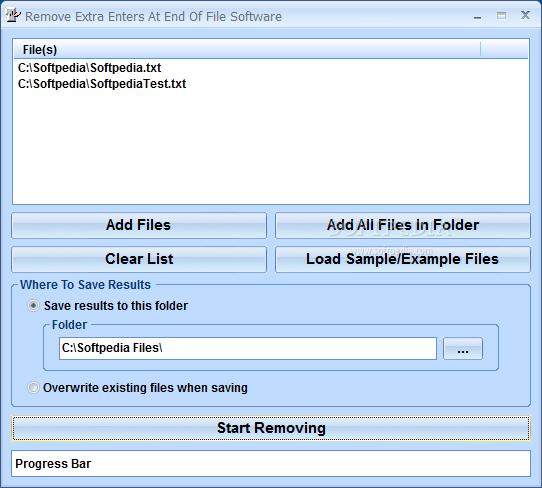Remove Extra Enters At End Of File Software