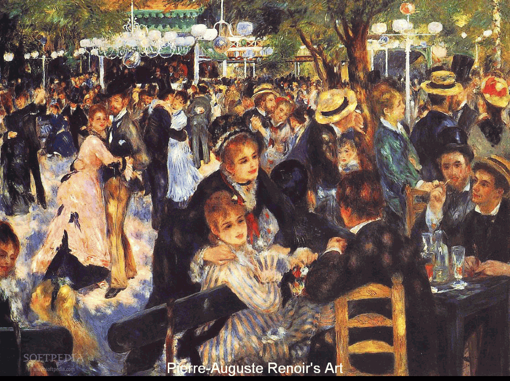 Renoir Painting Screensaver