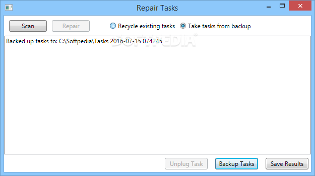 Repair Tasks