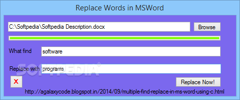 Replace Words in MSWord