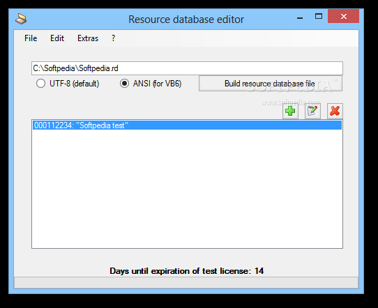 Resource Database Editor