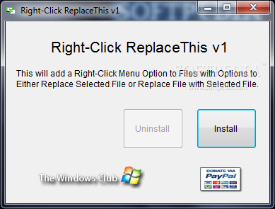 Right-Click ReplaceThis