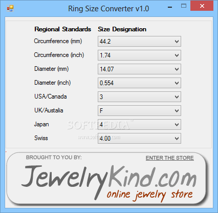 Ring Size Converter