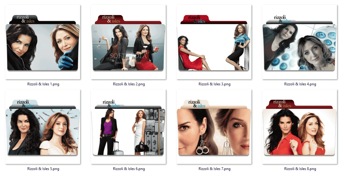 Rizzoli and Isles Folder Icon