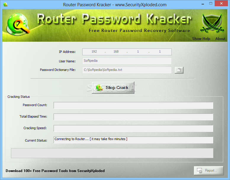 Router Password Kracker