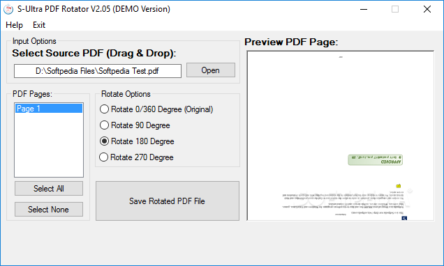 S-Ultra PDF Rotator