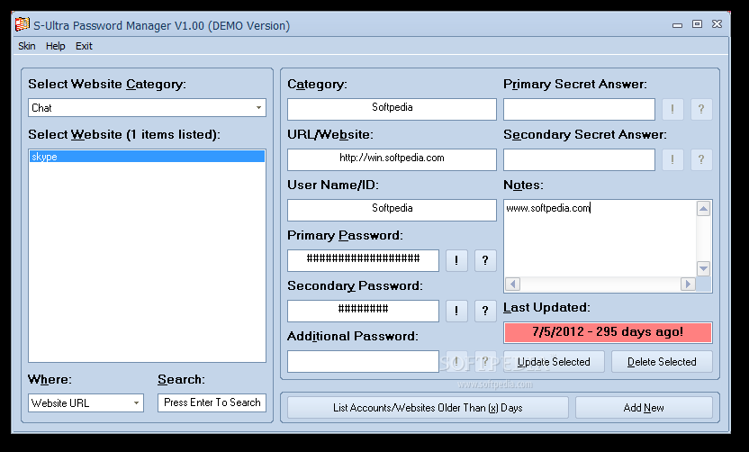 S-Ultra Password Manager