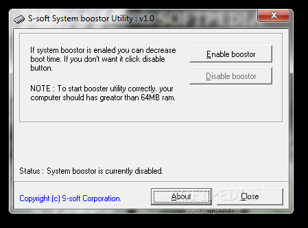 S-soft System Boostor