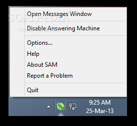 SAM - Skype Answering Machine