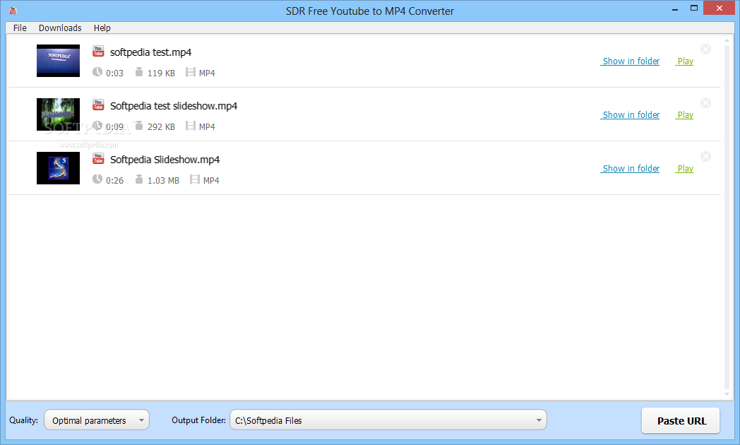 SDR Free Youtube to MP4 Converter