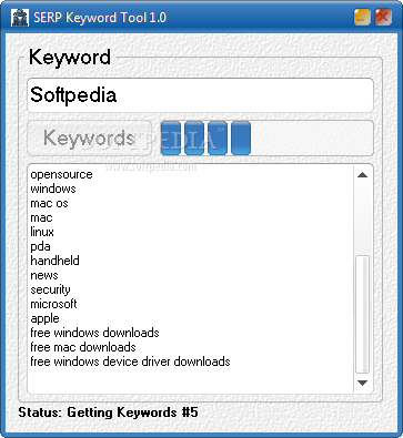 SERP Keyword Tool