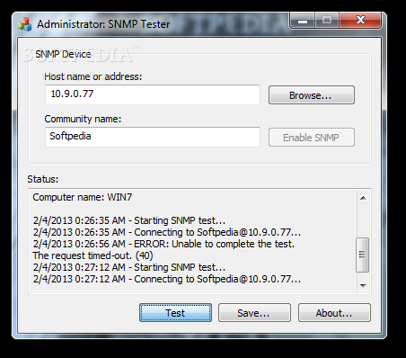 SNMP Tester