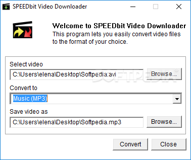 SPEEDbit Video Downloader and Converter