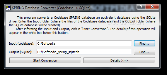 SPRING Database Converter