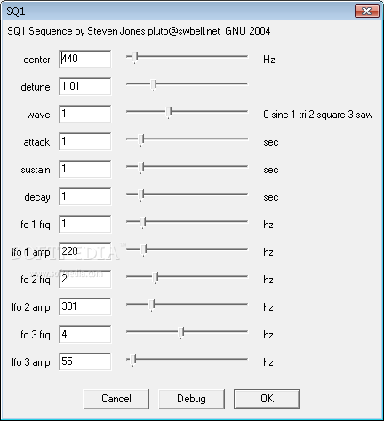 SQ1 Generator Sequencer