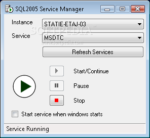 SQL 2005 Service Manager