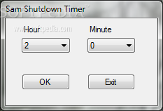 Sam Shutdown Timer