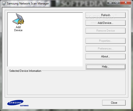 Samsung Network Scan Manager