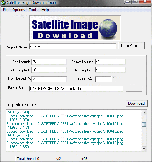Satellite Image Download