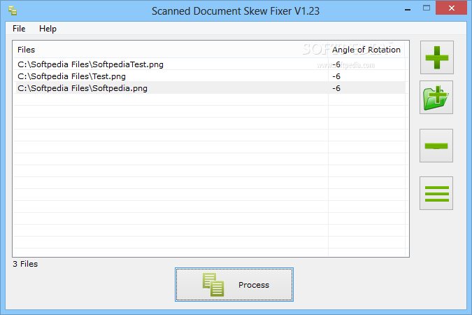 Scanned Document Skew Fixer