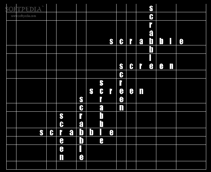 Scrabble Screen Saver