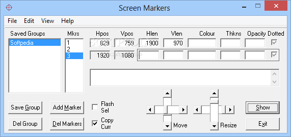 Screen Markers