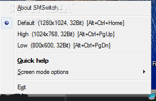 Screen Mode Switch