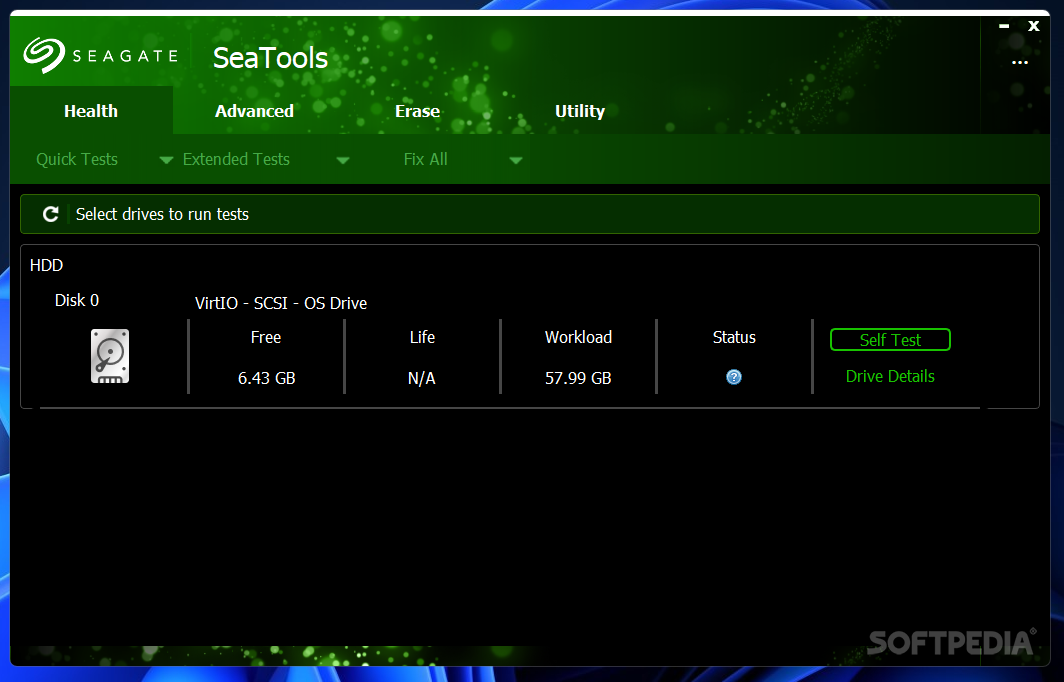 SeaTools for Windows